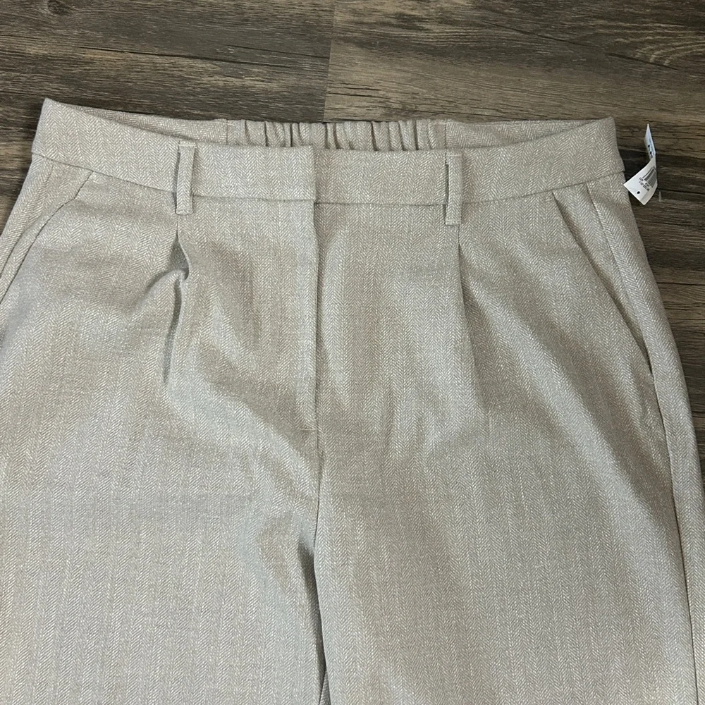 Old Navy Beige Herringbone Dress Pants – Women’s Size xl tall - Picture 2 of 7